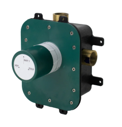 Waterevolution Flow Pièce encastrée ISOBOX Mitigeur lavabo T1.42V.BI