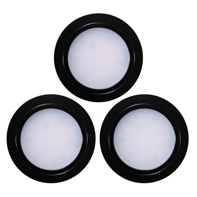 Indux Luma inbouw keuken Multi Tone LED Set 3 Spots Zwart 1208972405
