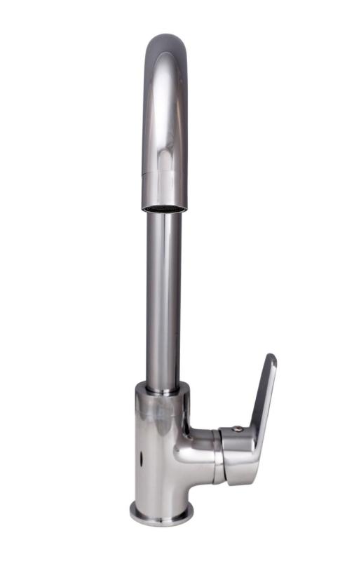 Aquanello Casa Chrom Einhebel-Küchenarmatur CR-1201-CS