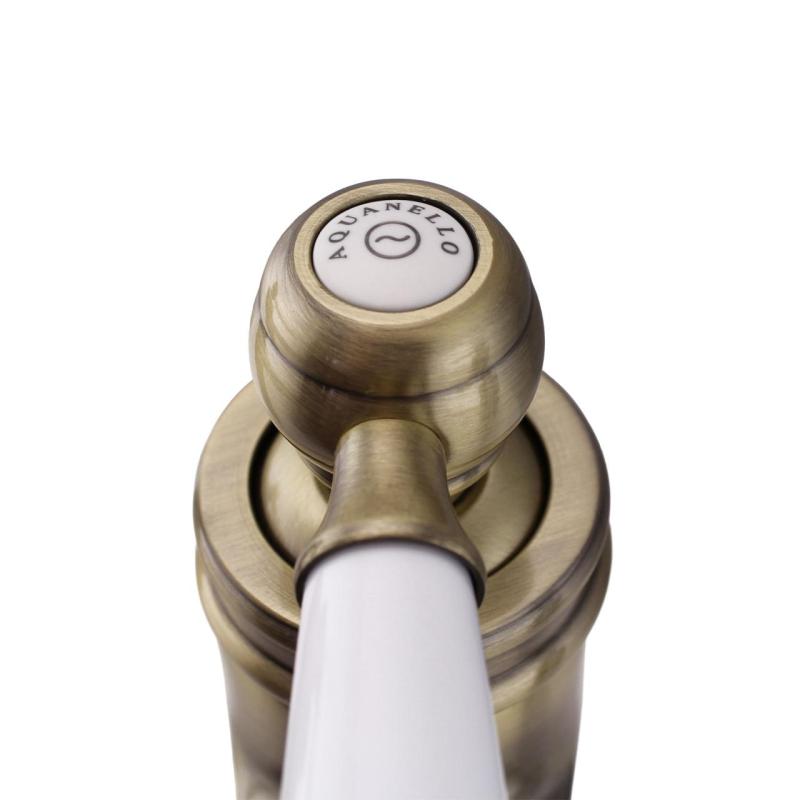 Aquanello Heritage Manor Mitigeur lavabo classique nostalgique bronze BN-1001-HM