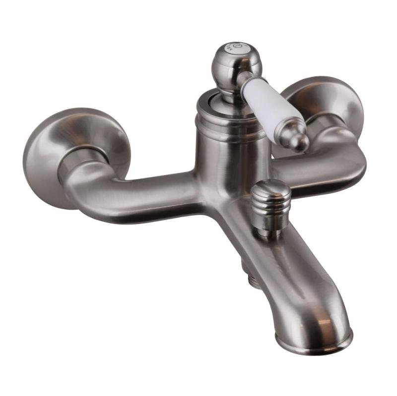 Aquanello Heritage Manor Mitigeur de baignoire classique en acier inoxydable NB-3001-HM