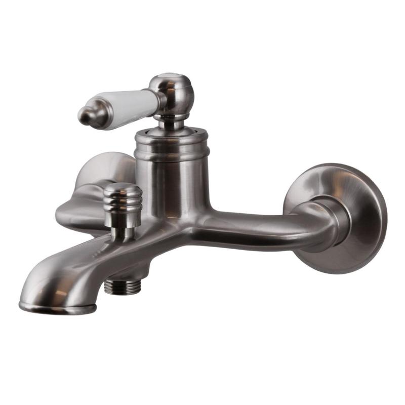 Aquanello Heritage Manor Mitigeur de baignoire classique en acier inoxydable NB-3001-HM