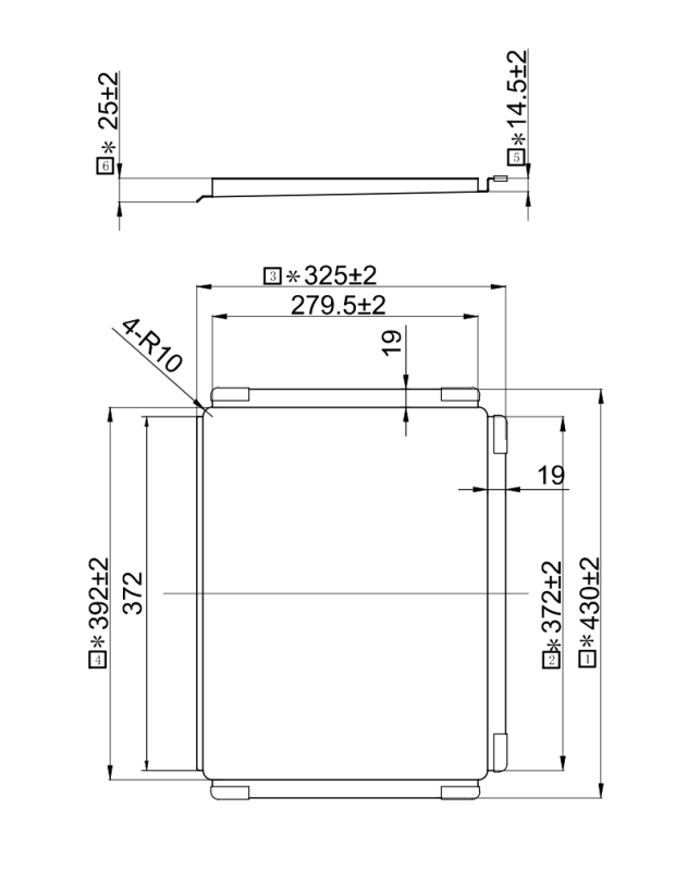 Pure.Sink Exclusivo Plateau d'égouttage mobile 440 x 335 mm pour évier PEXTRAY-02