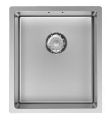 Pure.Sink Comfort Évier en acier inoxydable 34 x 40 cm, à encastrer sous plan, à encastrer à fleur de plan ou à poser PCM3440-02
