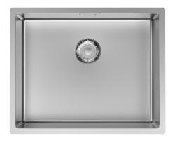 Pure.Sink Comfort Évier en acier inoxydable 50 x 40 cm, rayon de 10 mm, encastré, à poser et en applique PCM5040-02