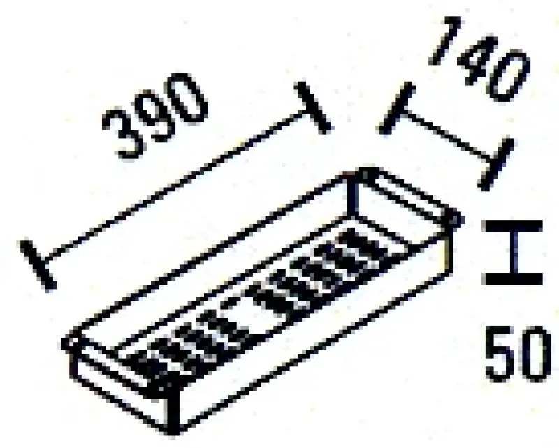 ABK Edelstahl Resteschale BAR14 KS01014001