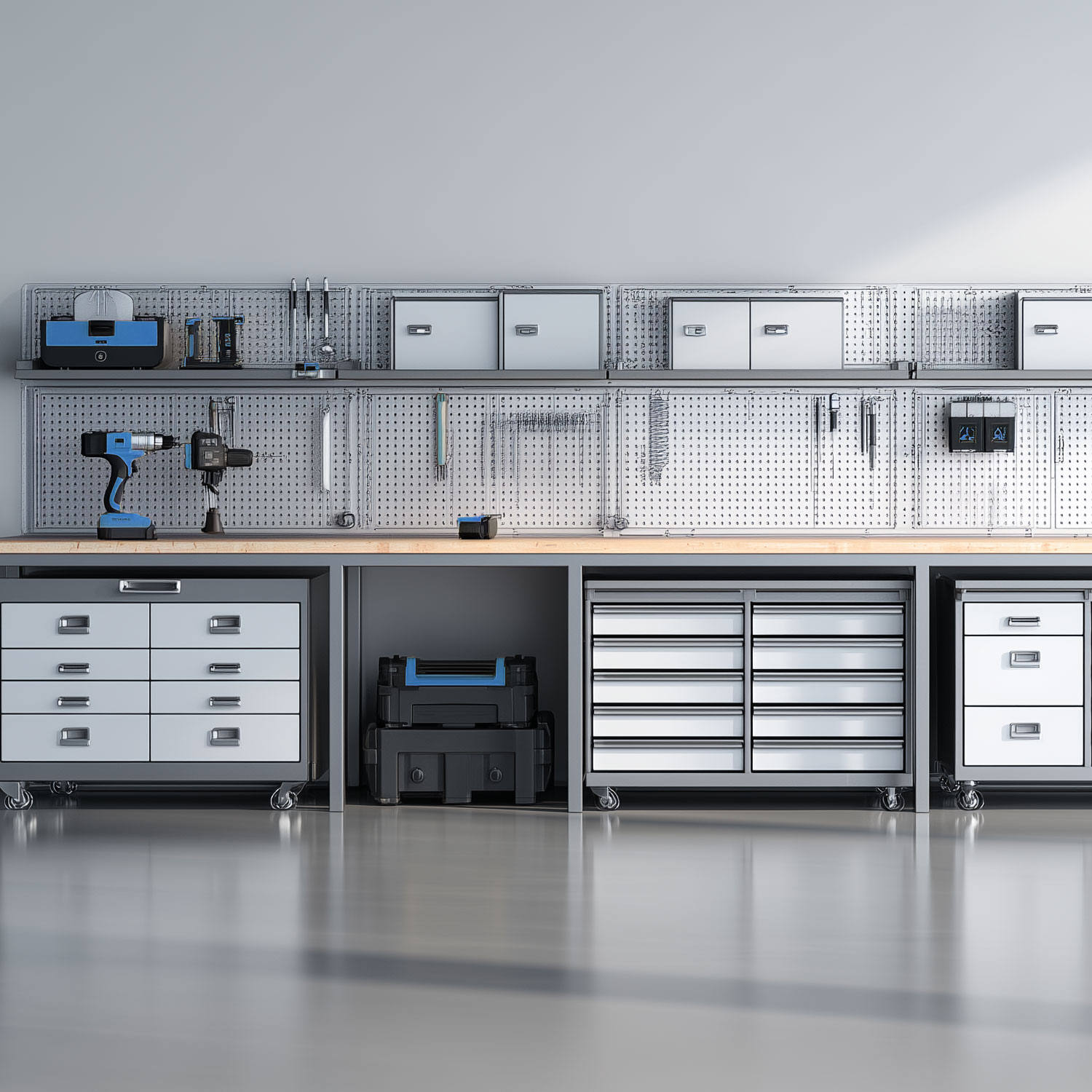 Concevoir l'Atelier Parfait : Rangement d'Outils qui Combine Style et Fonctionnalité